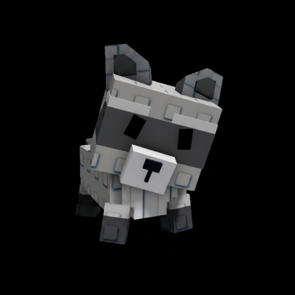 Raccoon Pet – No Border